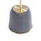 Manhattan Comfort Round End Table 1.0 and End Table 2.0 Set of 2, 18.43 in L, Stainless Steel, Grey 2-AT03-GY - alternate 5